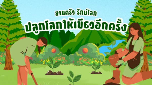 สวนครัว รักษ์โลก